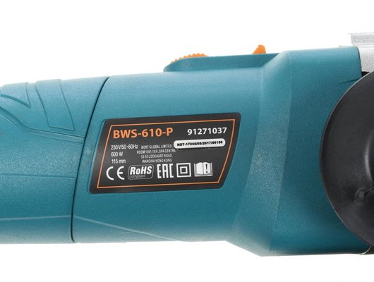 Углошлифмашина BORT BWS-610-P